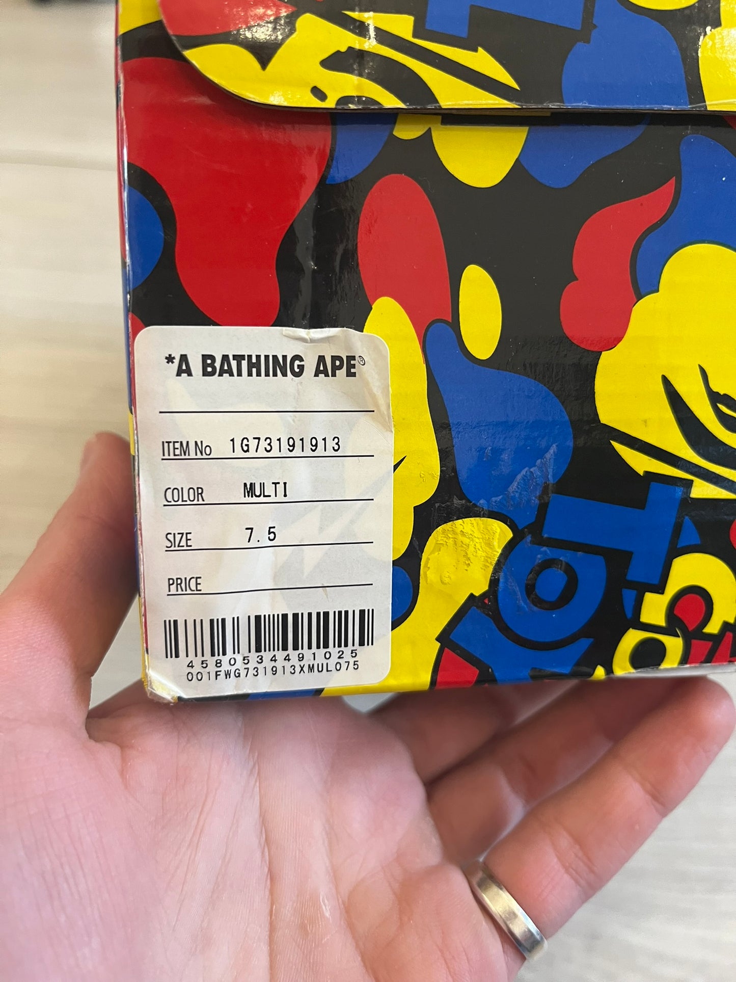 bapesta low medicom toy multi full-set