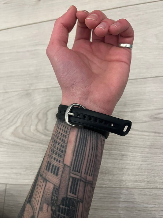 nike hrm triax 100 regular watch yellow