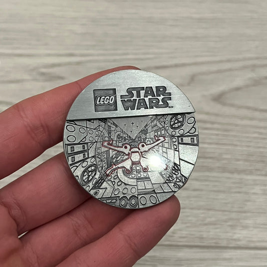 lego battle of yavin collectable coin