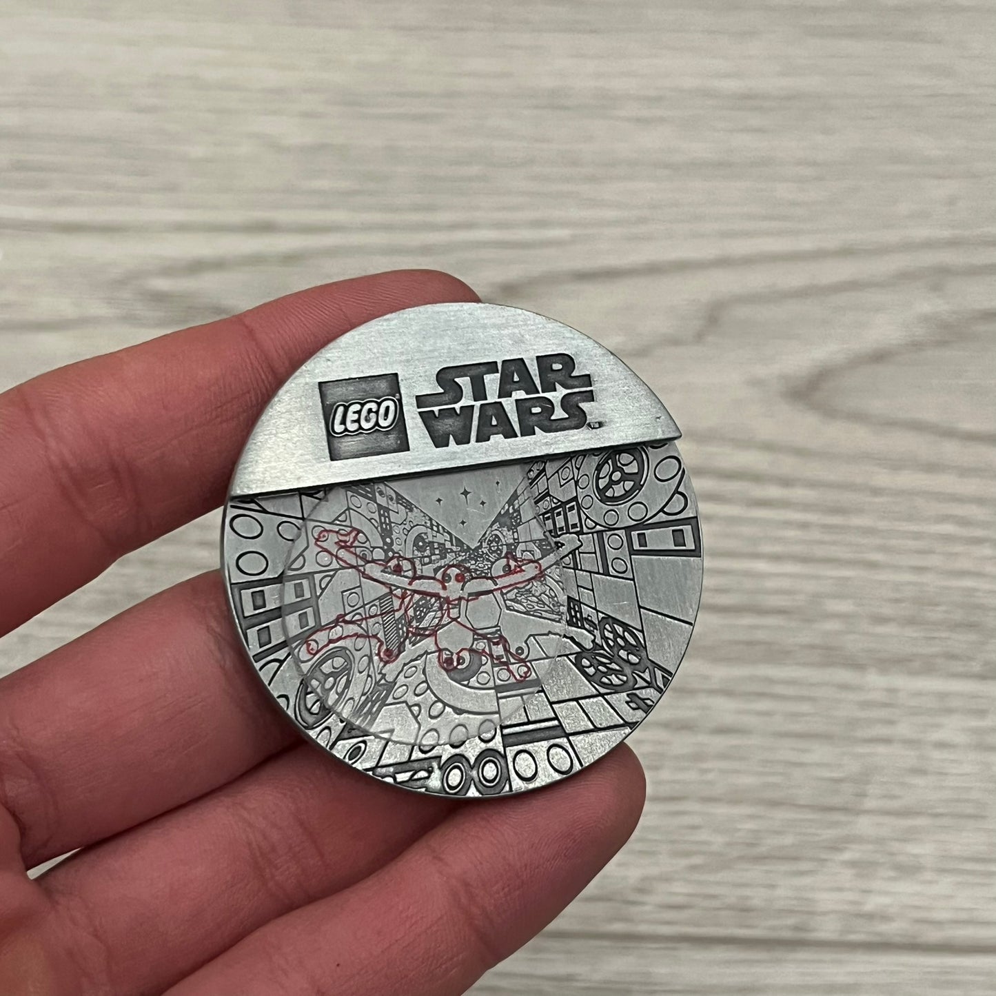 lego battle of yavin collectable coin