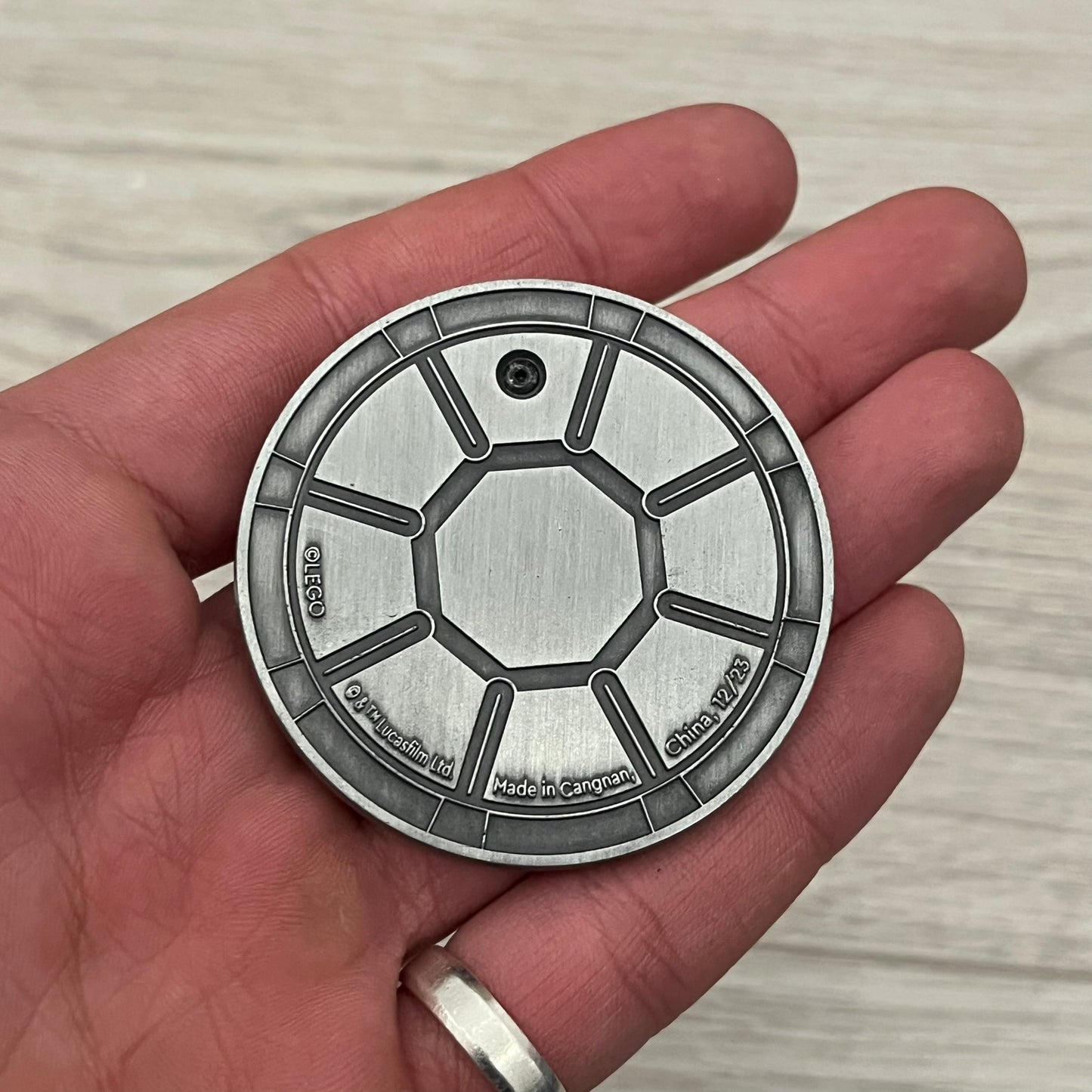 lego battle of yavin collectable coin