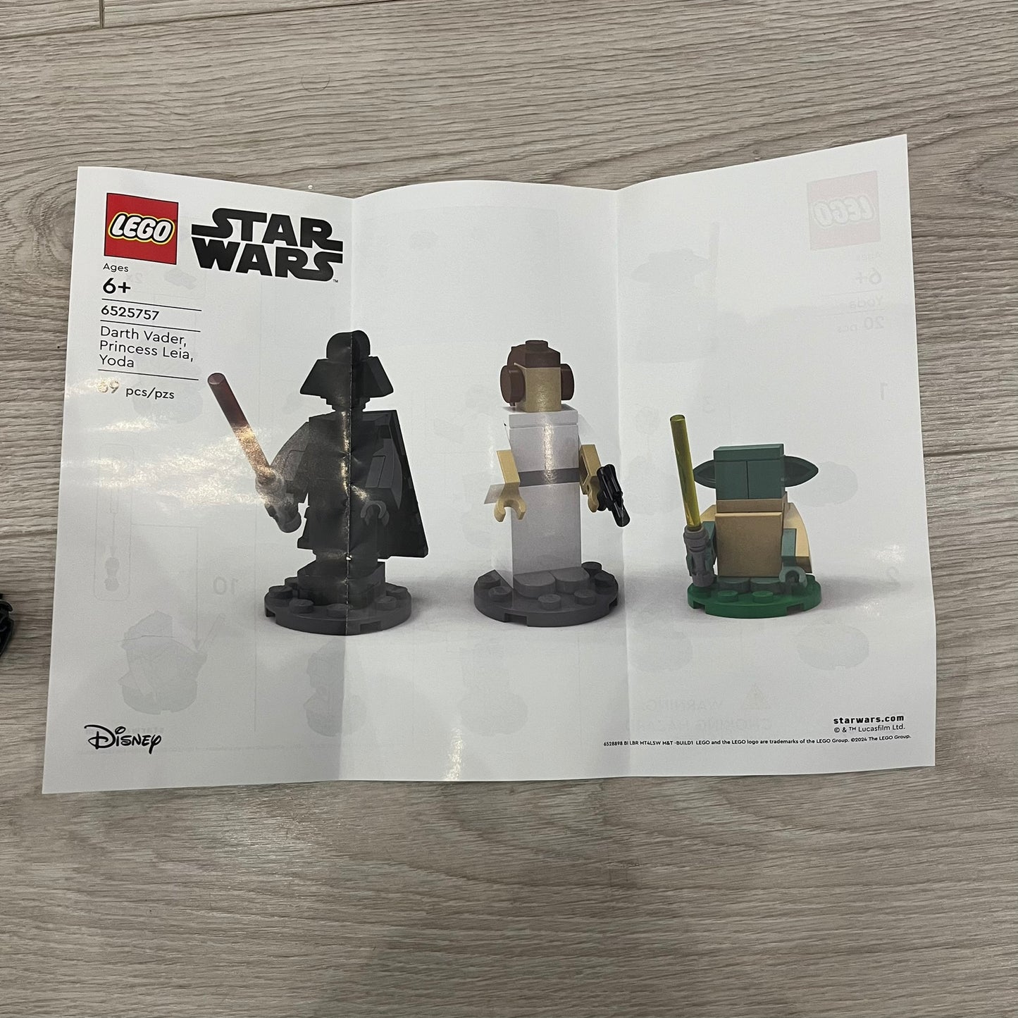 lego star wars trio m&t