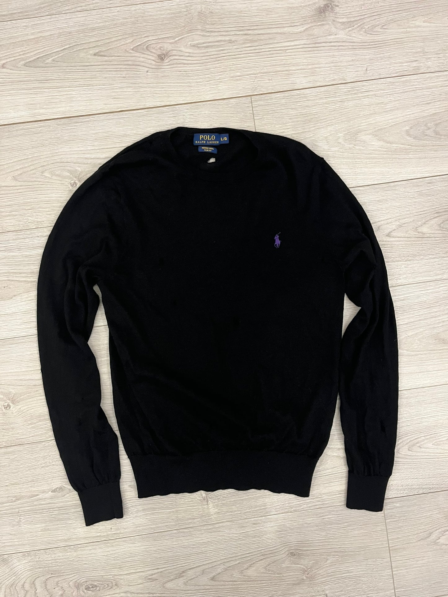 ralph lauren distressed sweater