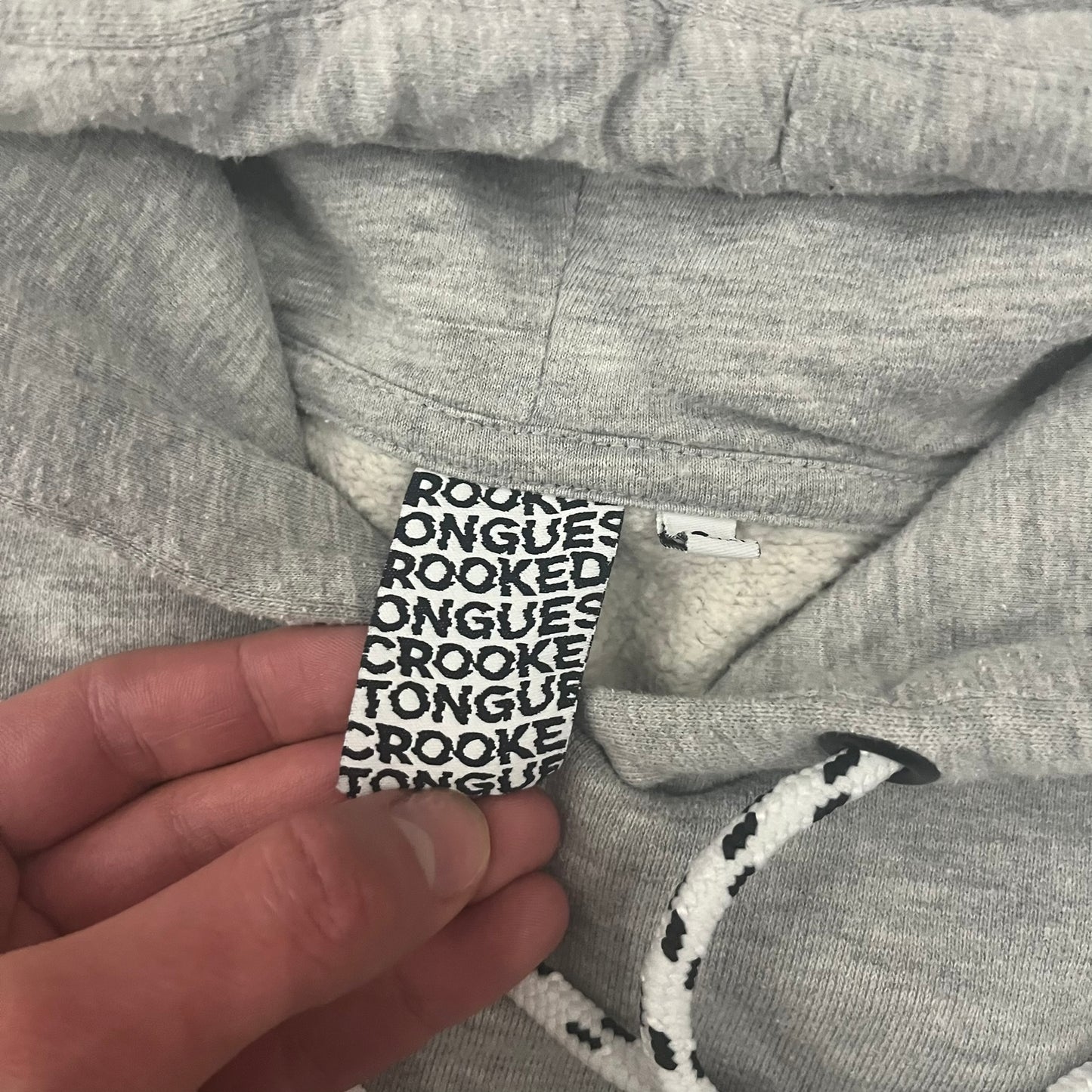 crooked tongues hoodie