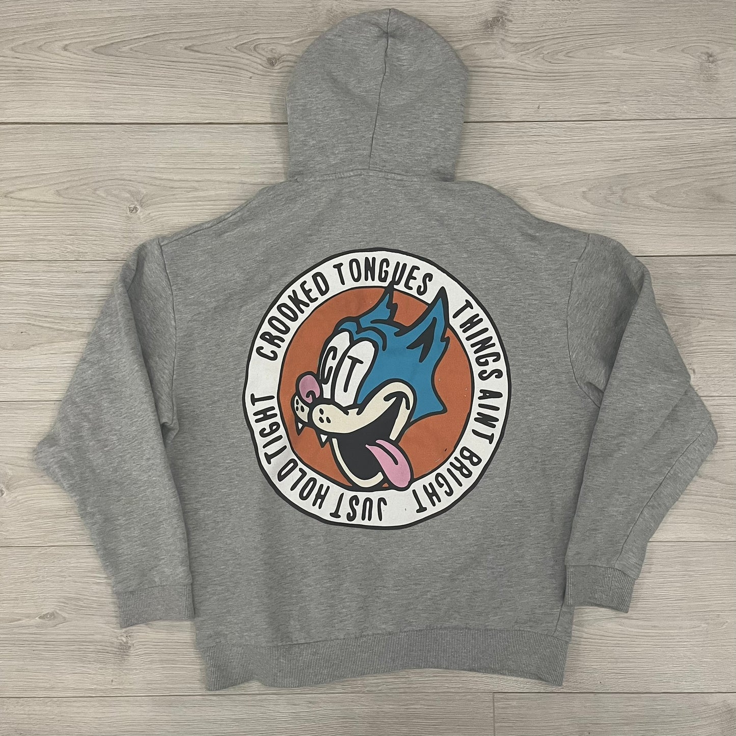 crooked tongues hoodie