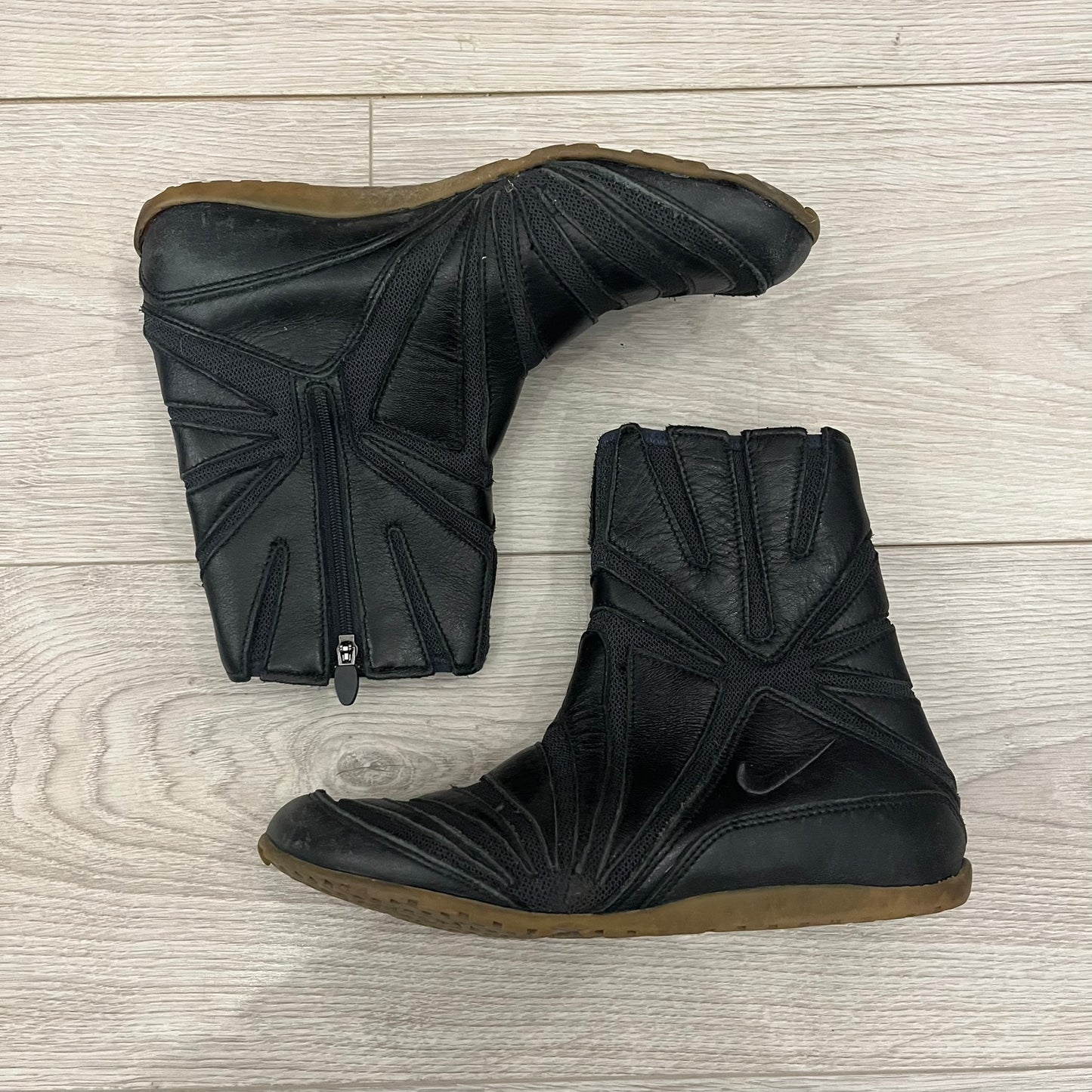 nike city knife high top sneakers