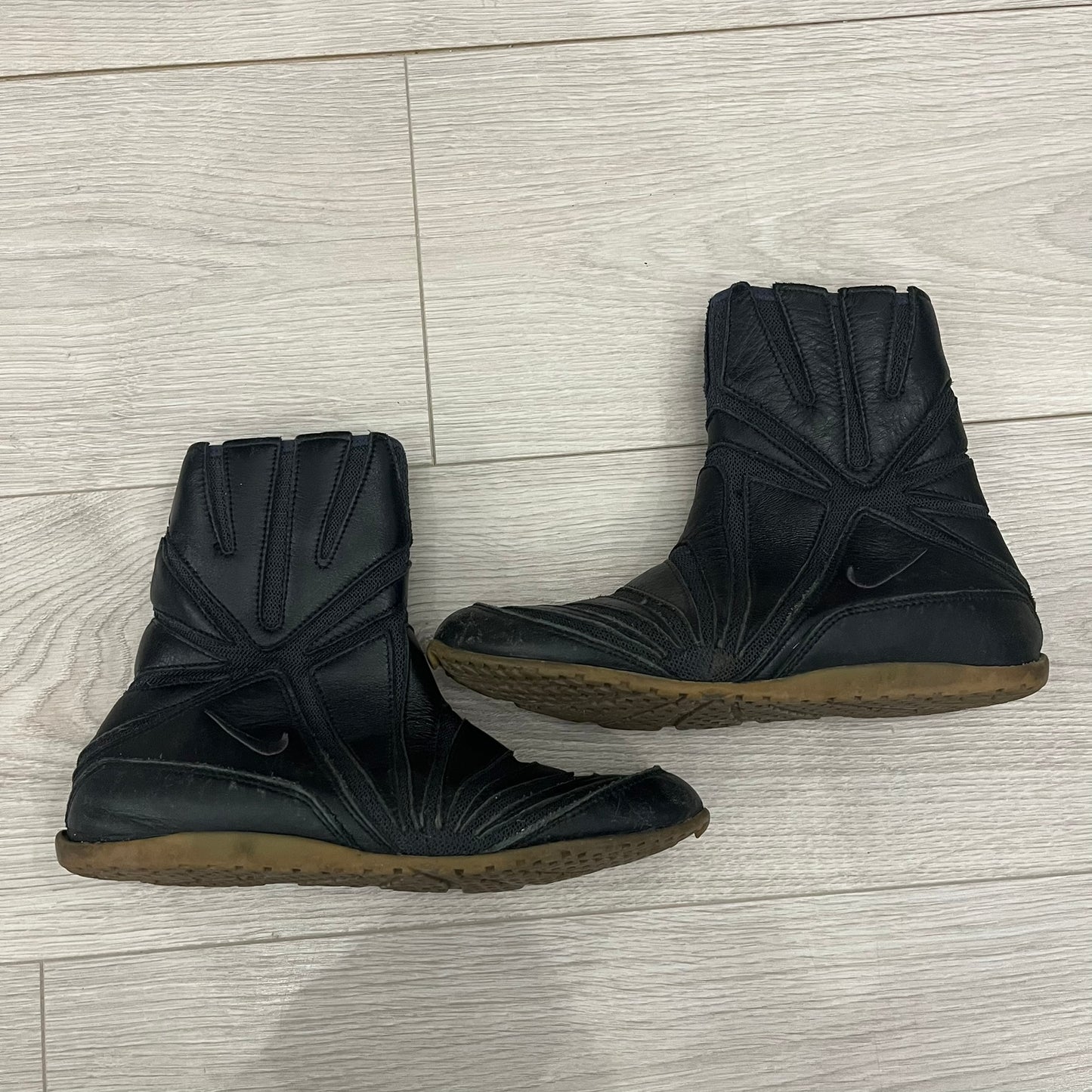 nike city knife high top sneakers