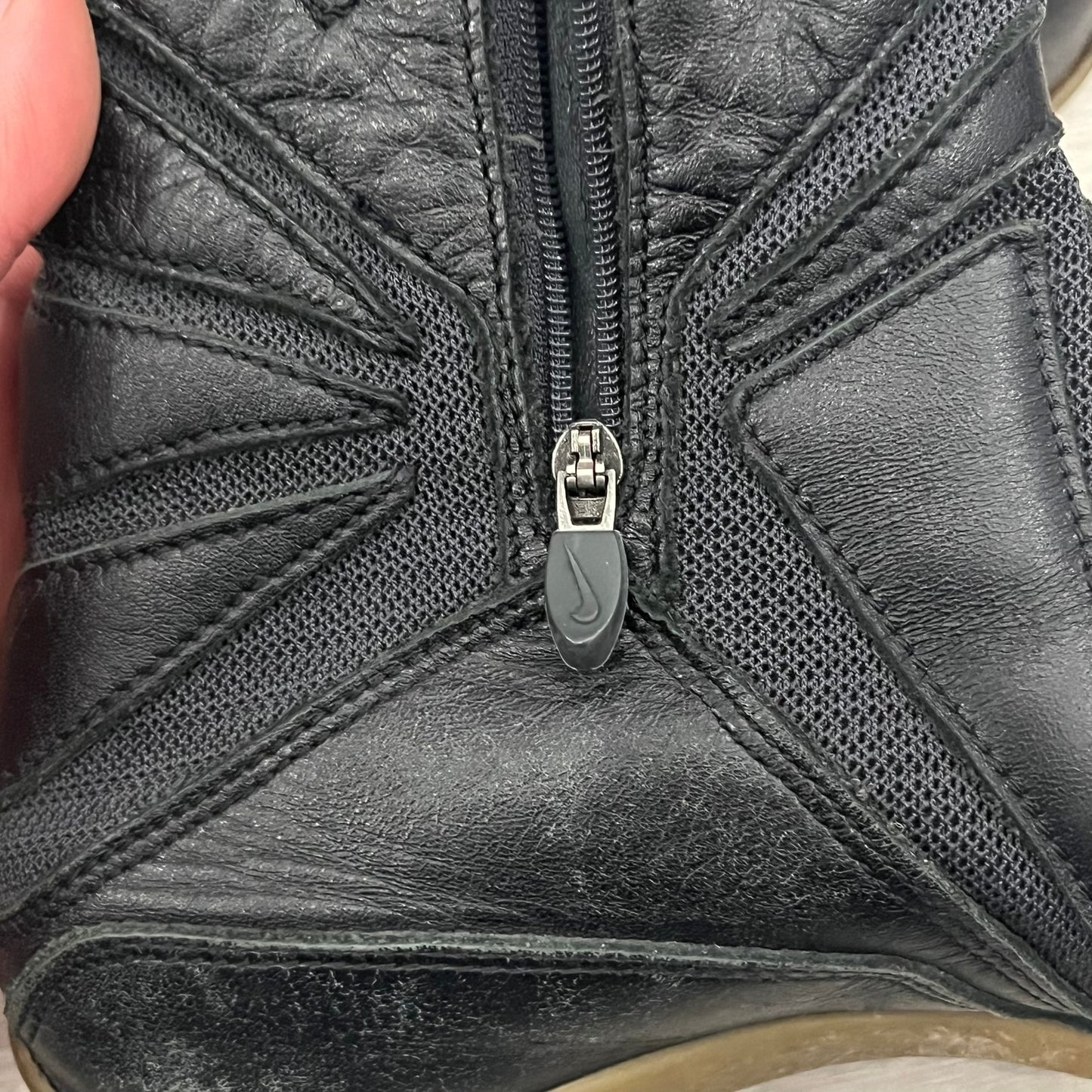 nike city knife high top sneakers