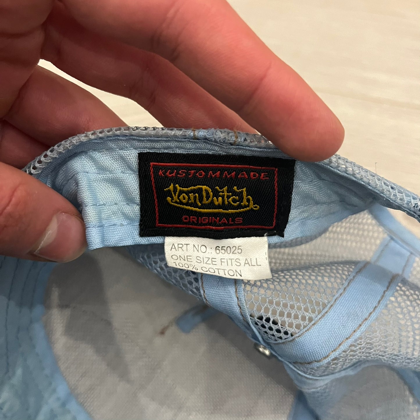 von dutch trucker cap