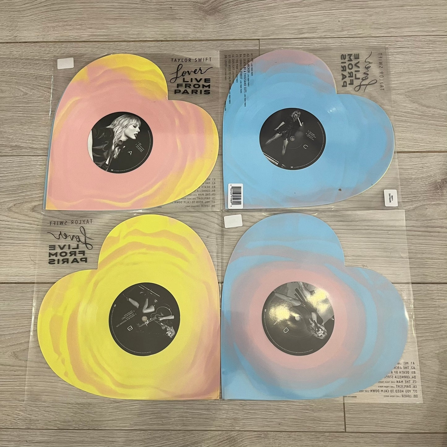 taylor swift lover (live from paris) vinyl