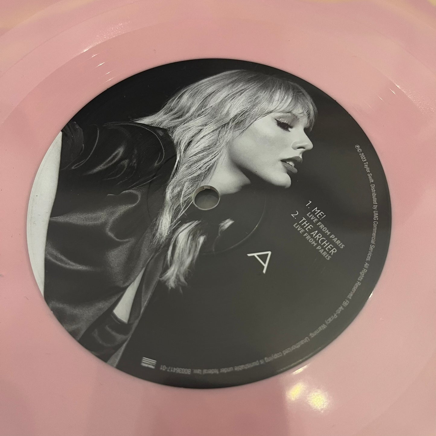 taylor swift lover (live from paris) vinyl