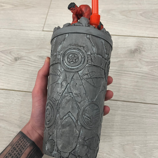 captain america: red hulk tumbler