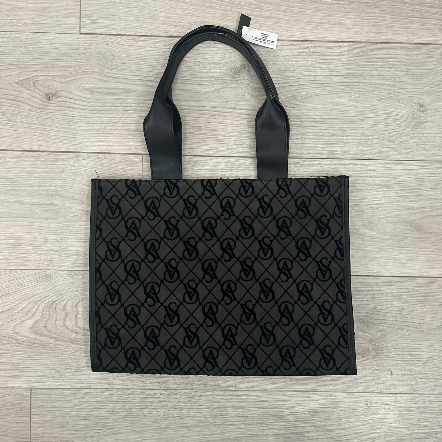 victoria's secret logo mesh tote