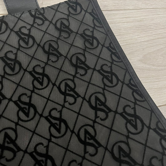 victoria's secret logo mesh tote