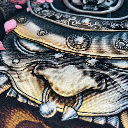 glitter samurai tee