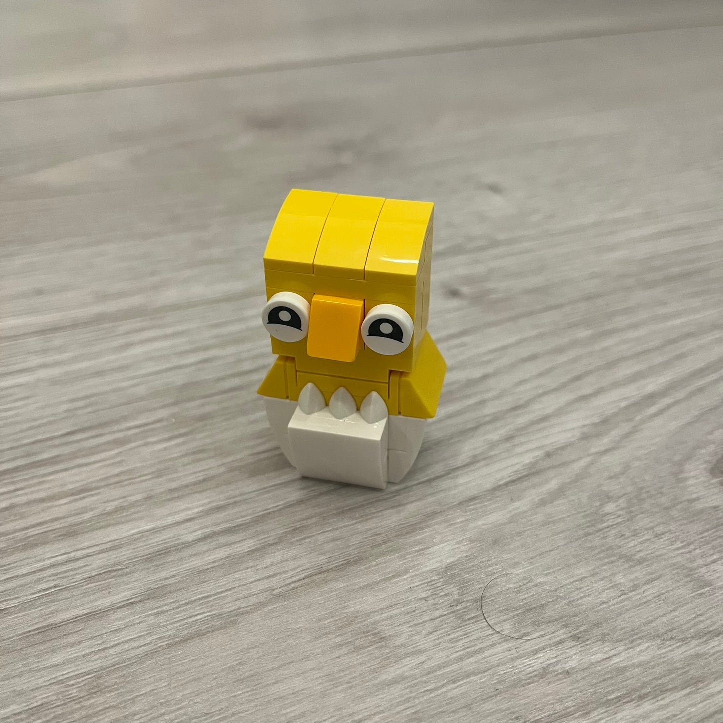 lego chick in egg m&t