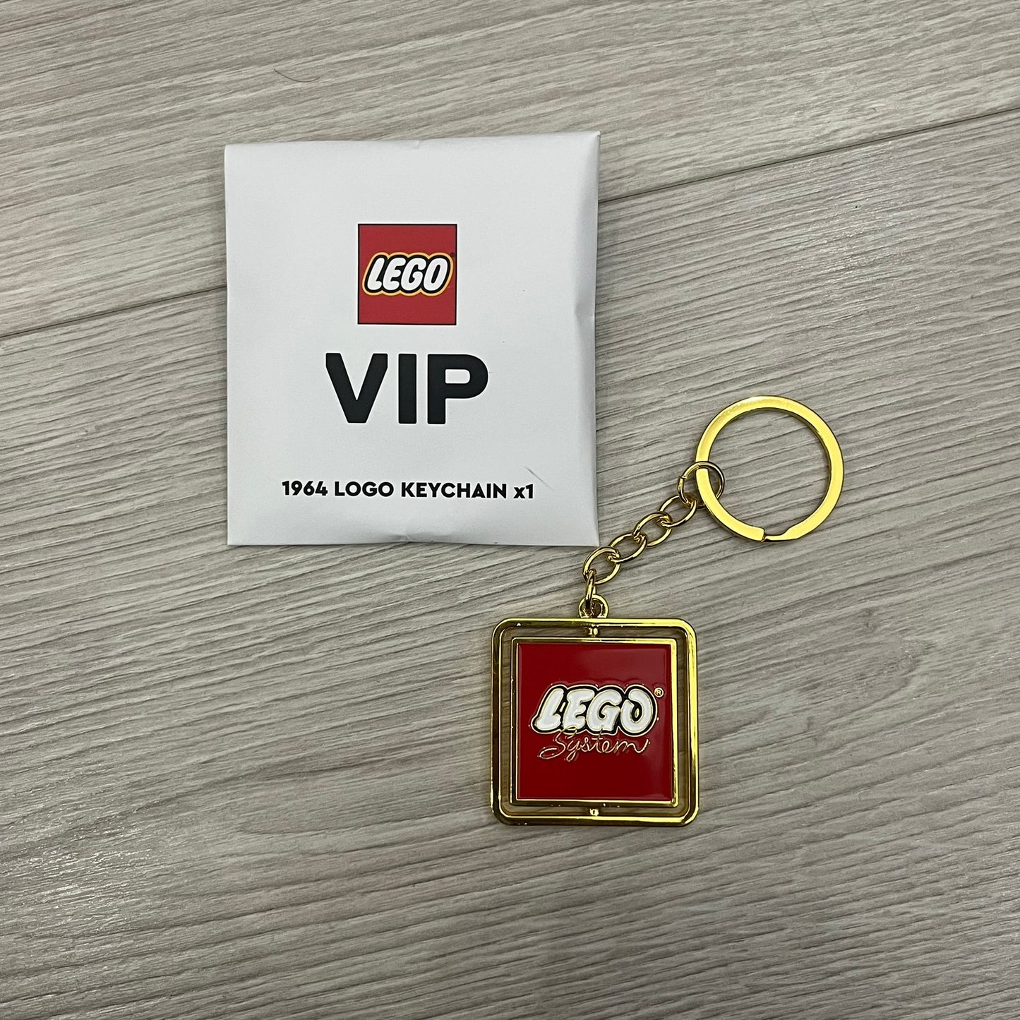 lego 1964 retro key chain