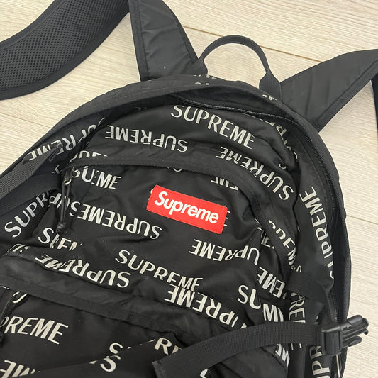 supreme 3m reflective repeat backpack fw16