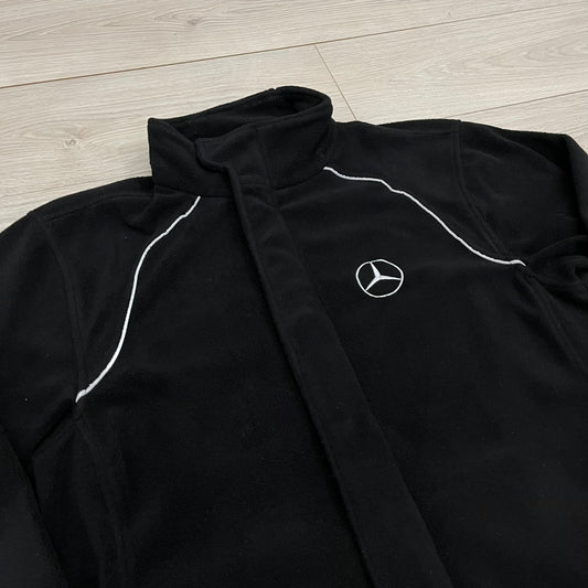 mercedes daimler ag black fleece jacket