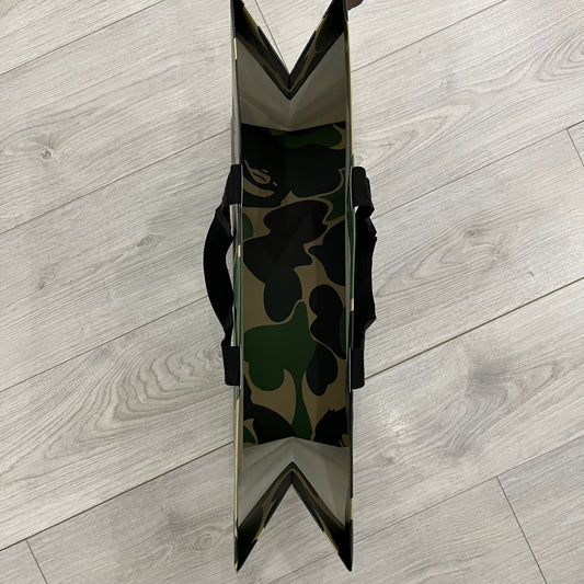 bape camo shopping bag