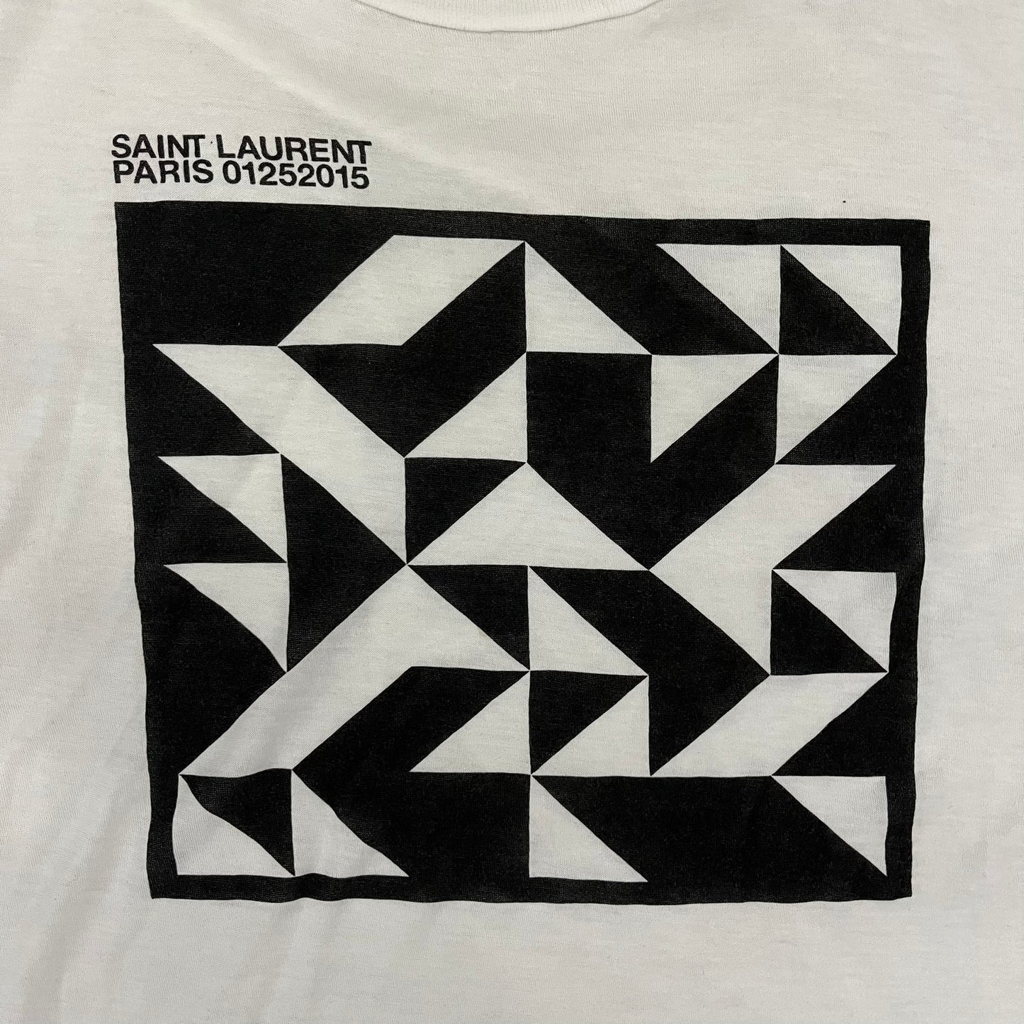 saint laurent optic hedi slimane aw15 tee