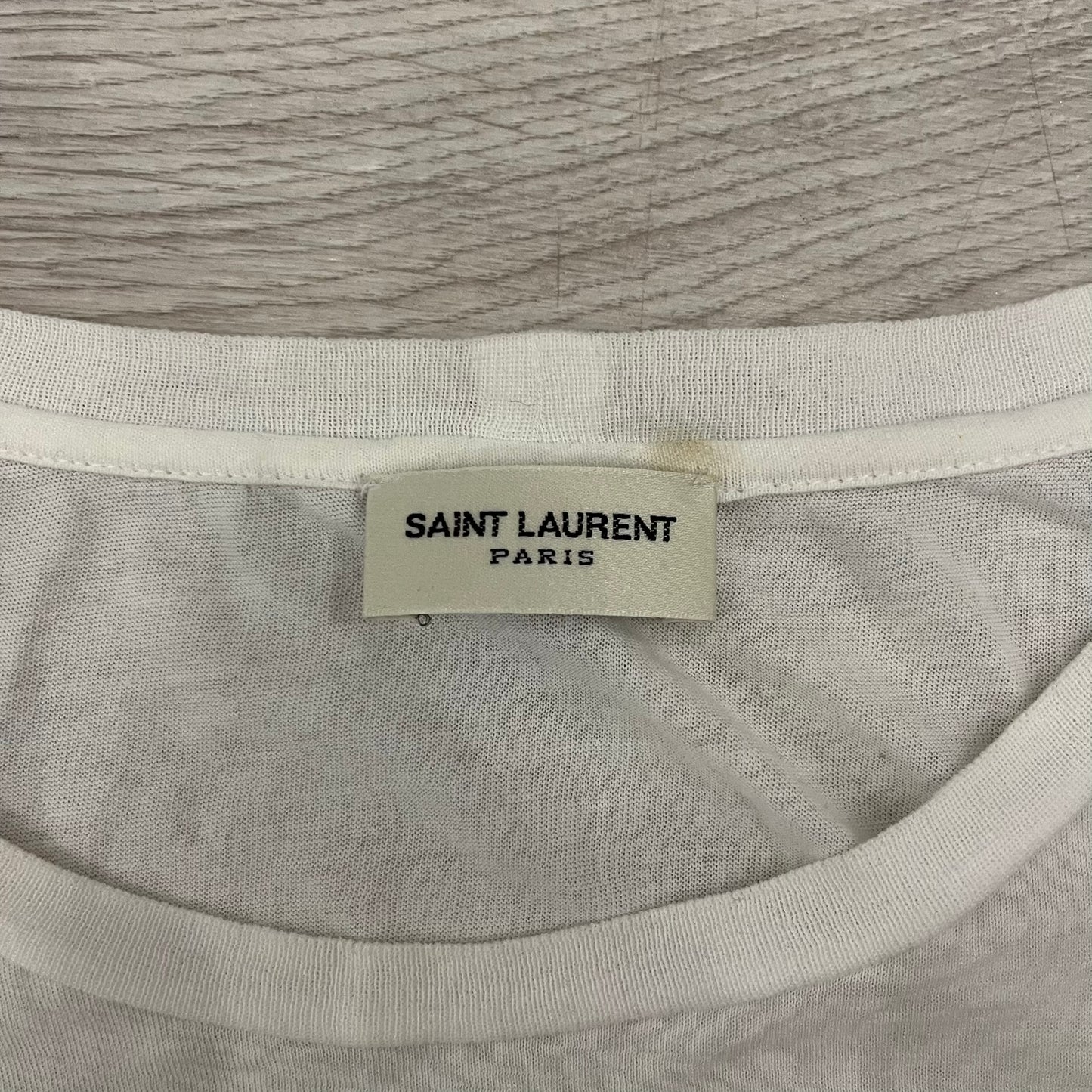 saint laurent optic hedi slimane aw15 tee