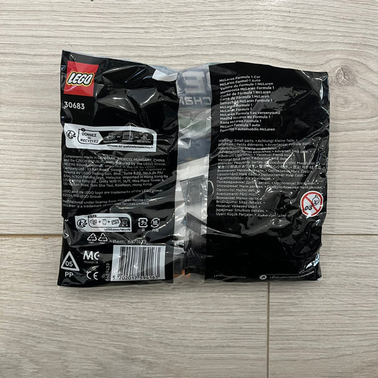 lego 30683 mclaren f1 team speed champions polybag