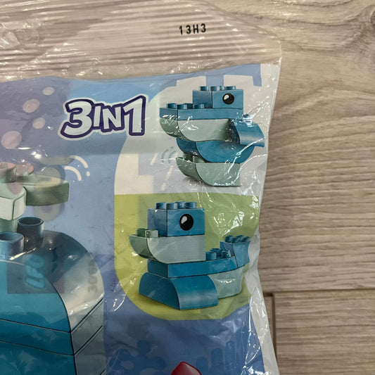 lego 30648 duplo whale 3 in 1 polybag