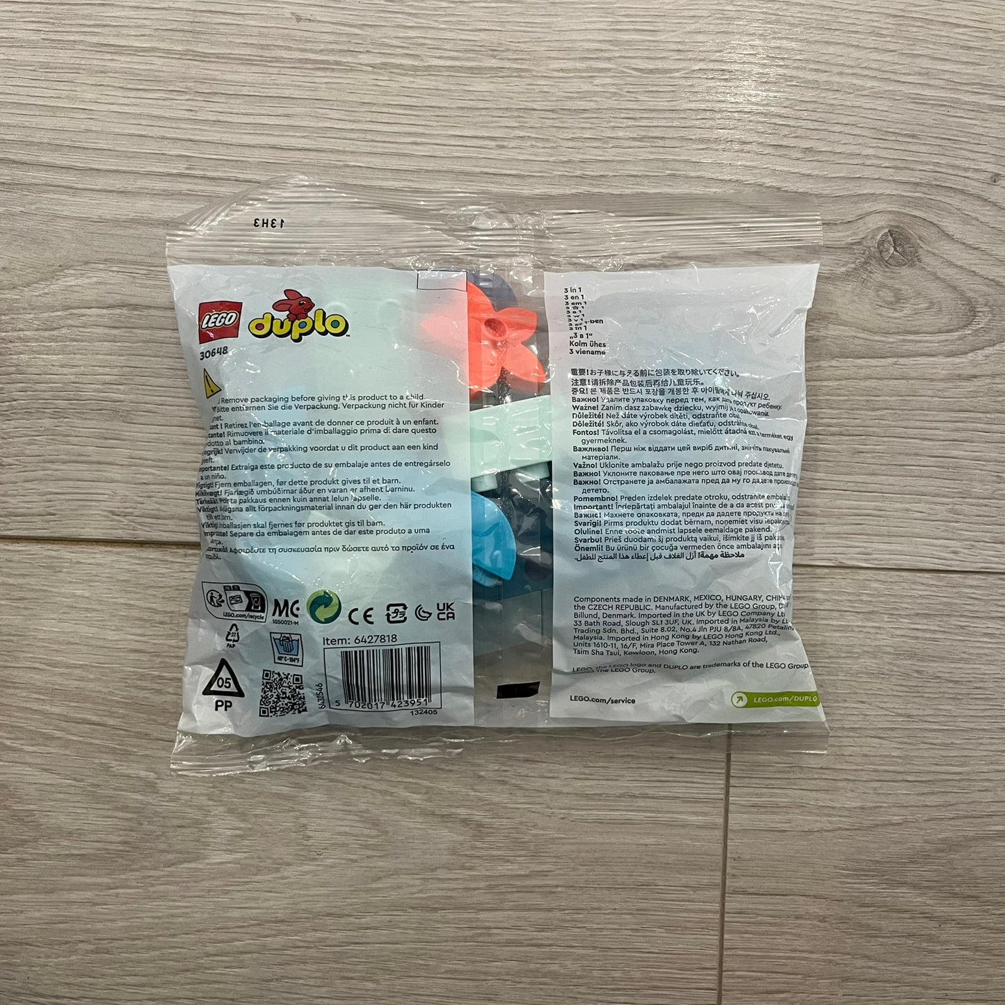 lego 30648 duplo whale 3 in 1 polybag