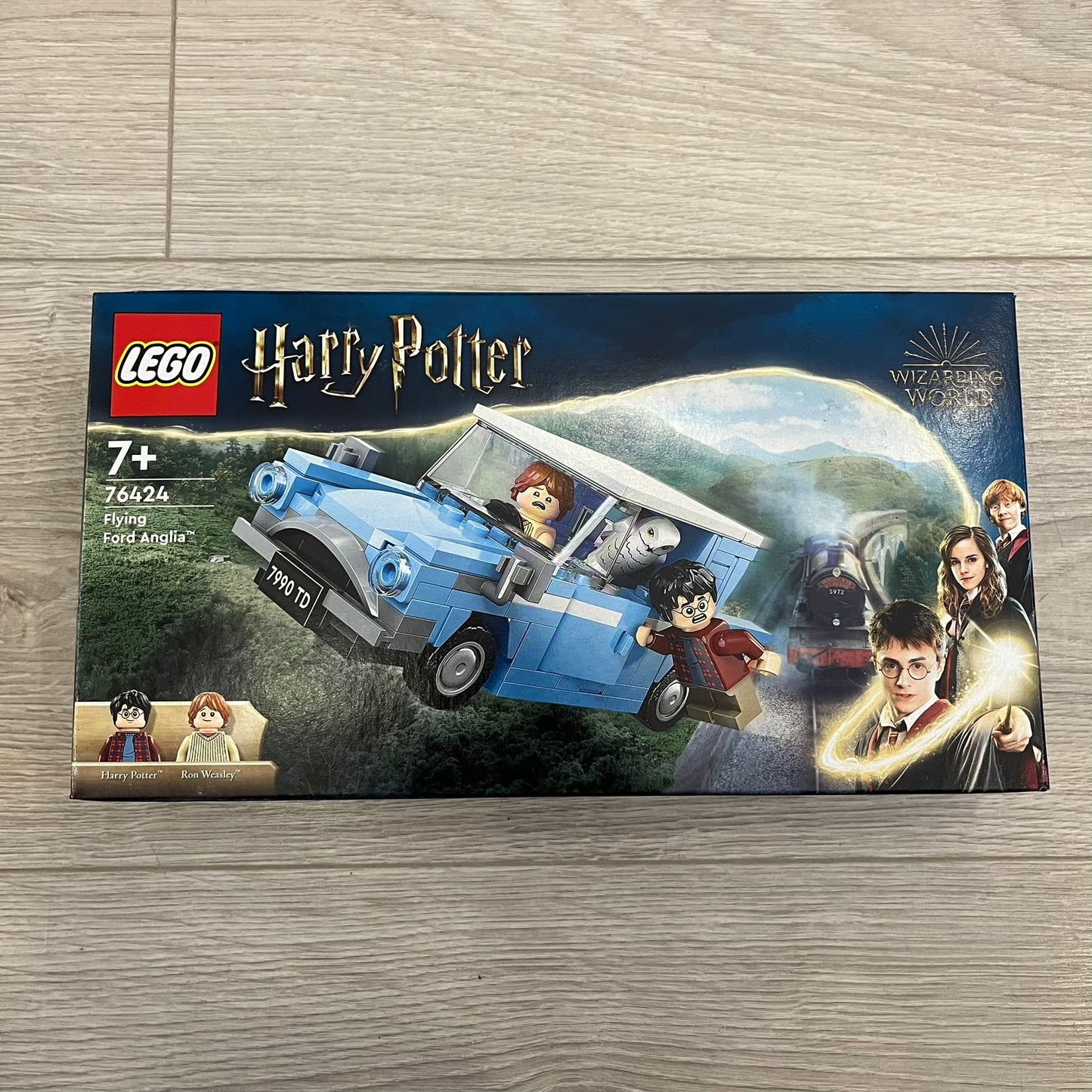 lego 76424 harry potter flying ford anglia set