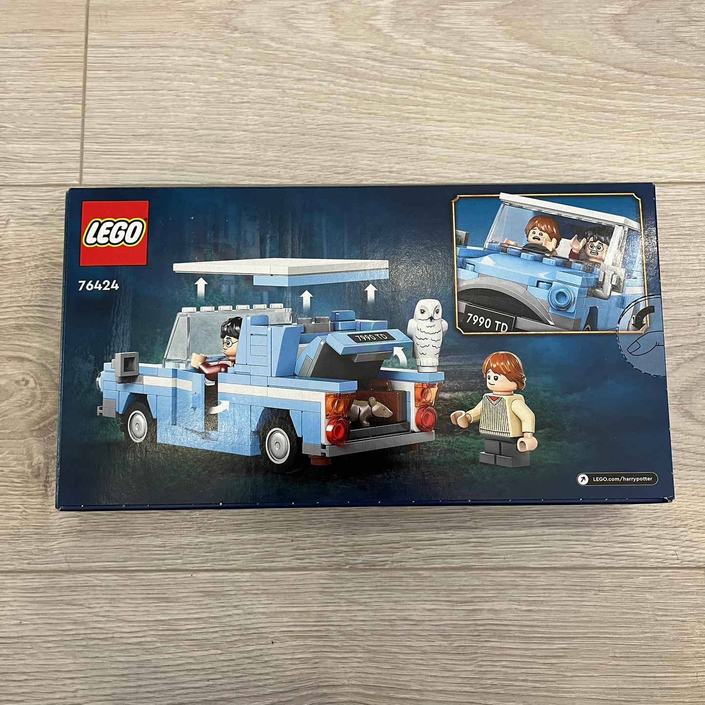 lego 76424 harry potter flying ford anglia set