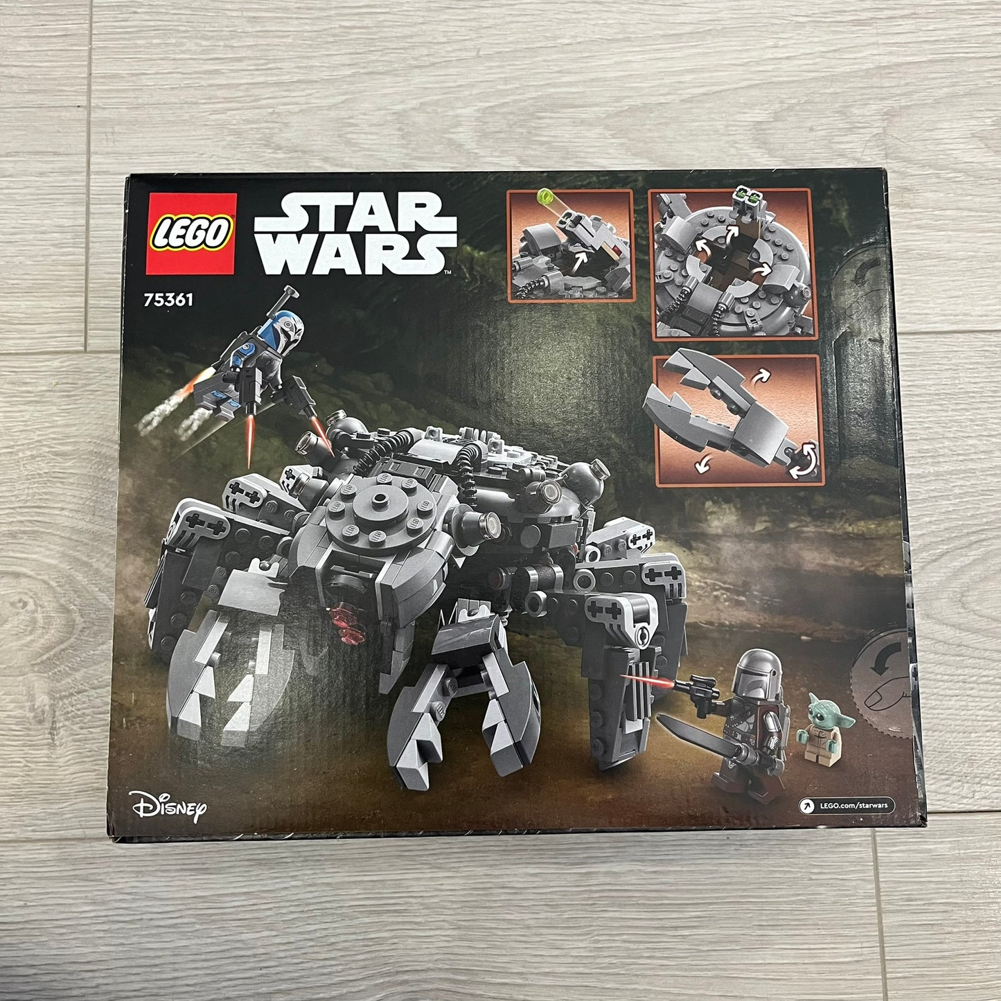 lego 75361 star wars spider tank set