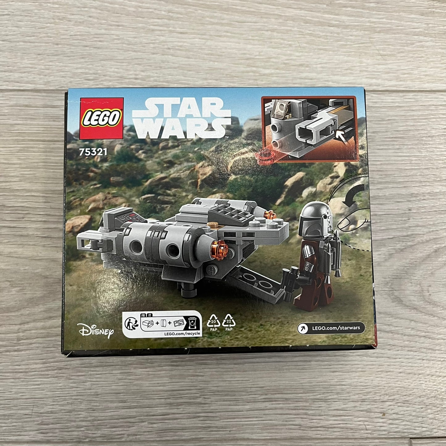 lego 75321 star wars the razor crest microfighter set