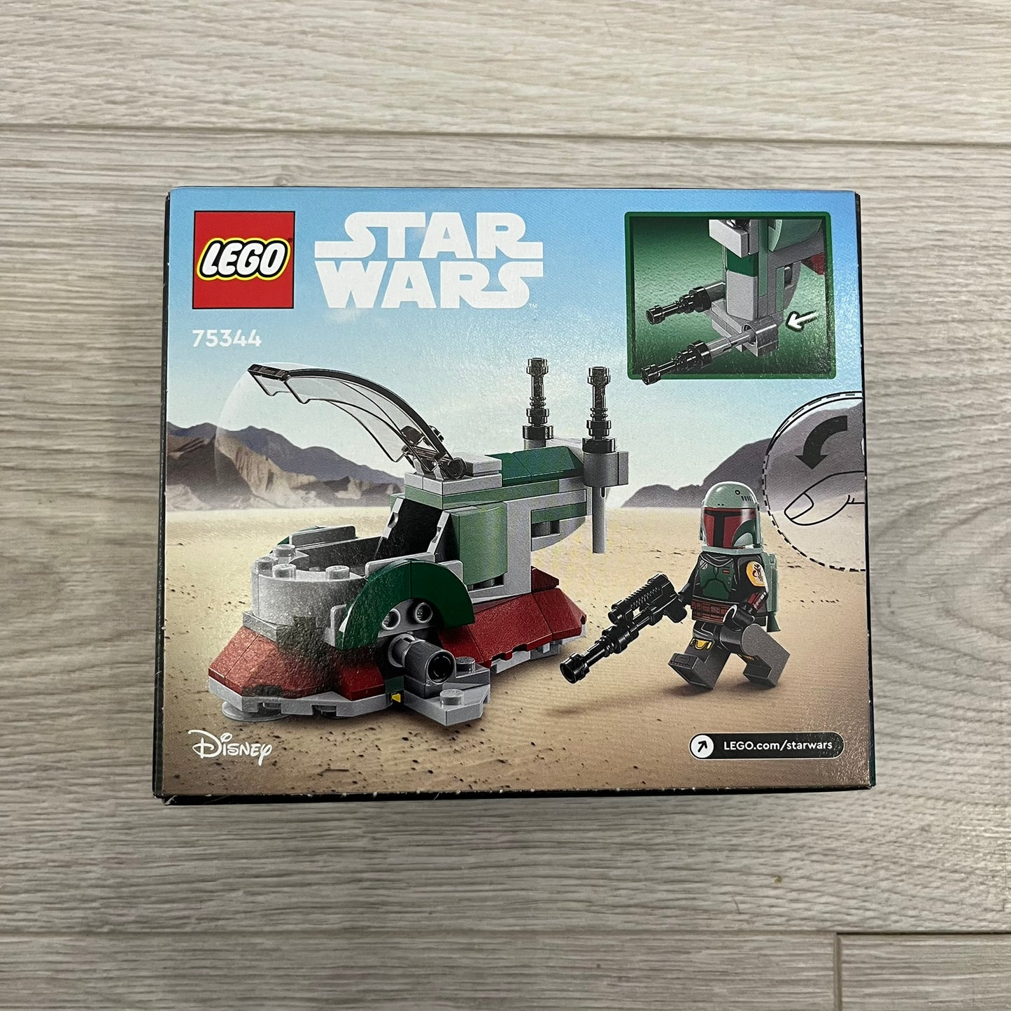 lego 75344 star wars boba fett's starship set
