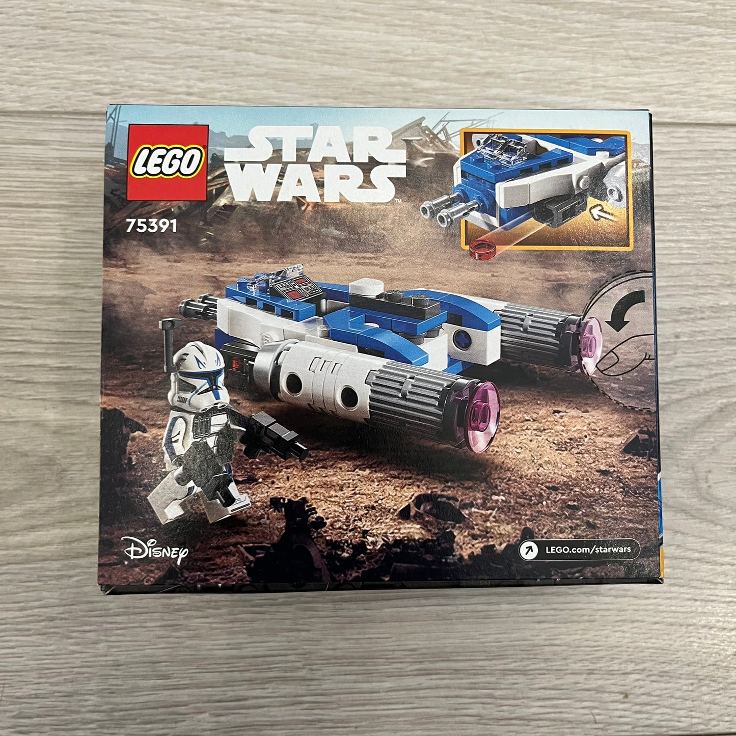lego 75391 star wars captain rex y-wing set