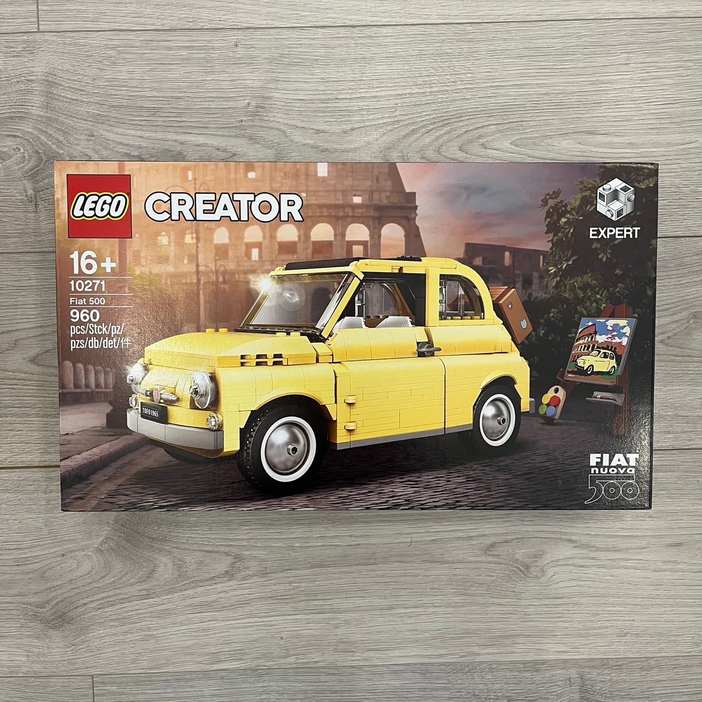 lego 10271 creator expert fiat 500 set