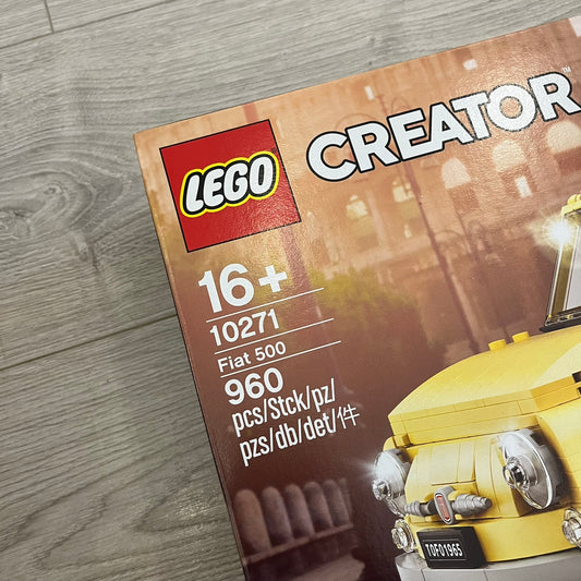 lego 10271 creator expert fiat 500 set