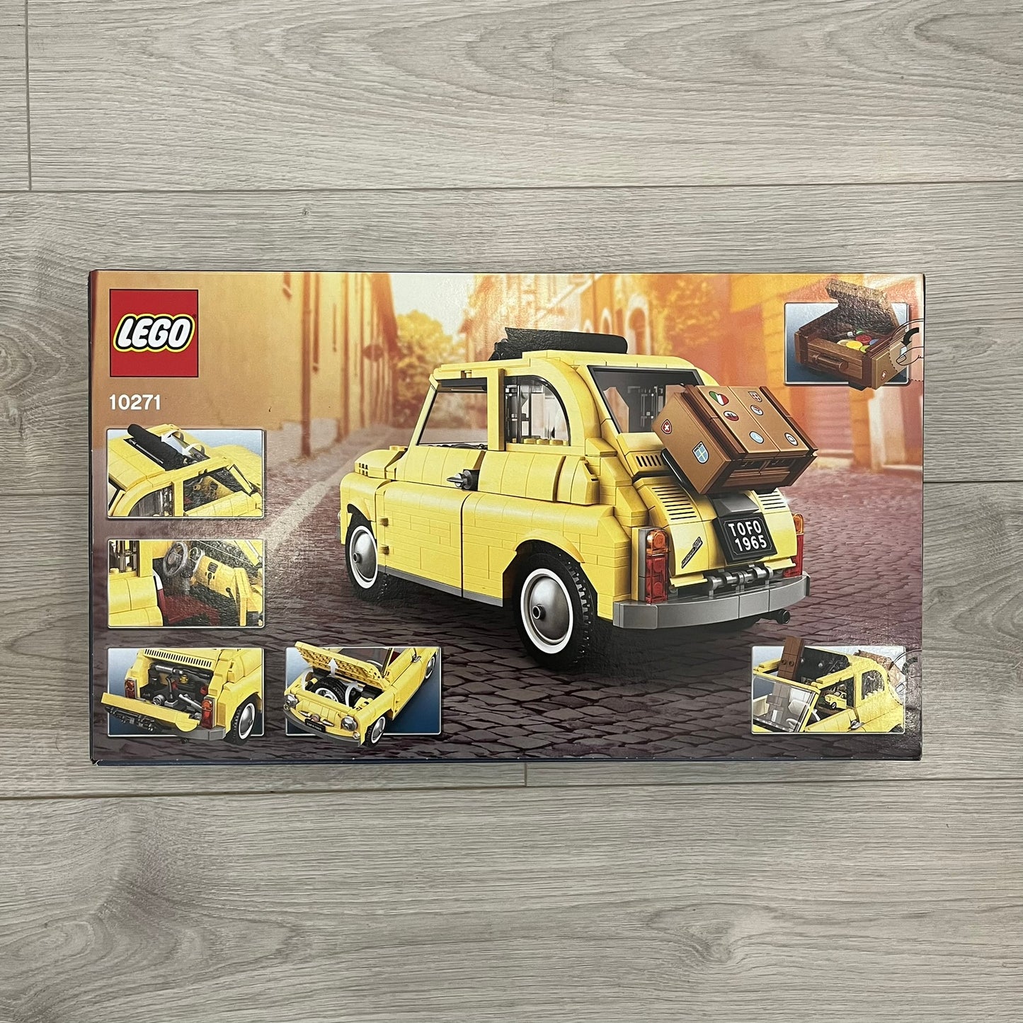 lego 10271 creator expert fiat 500 set