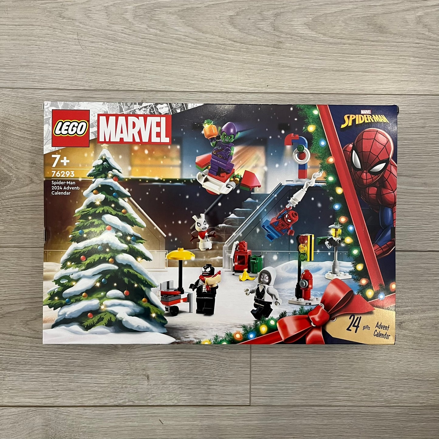 lego 76293 spider-man 2024 advent calendar set