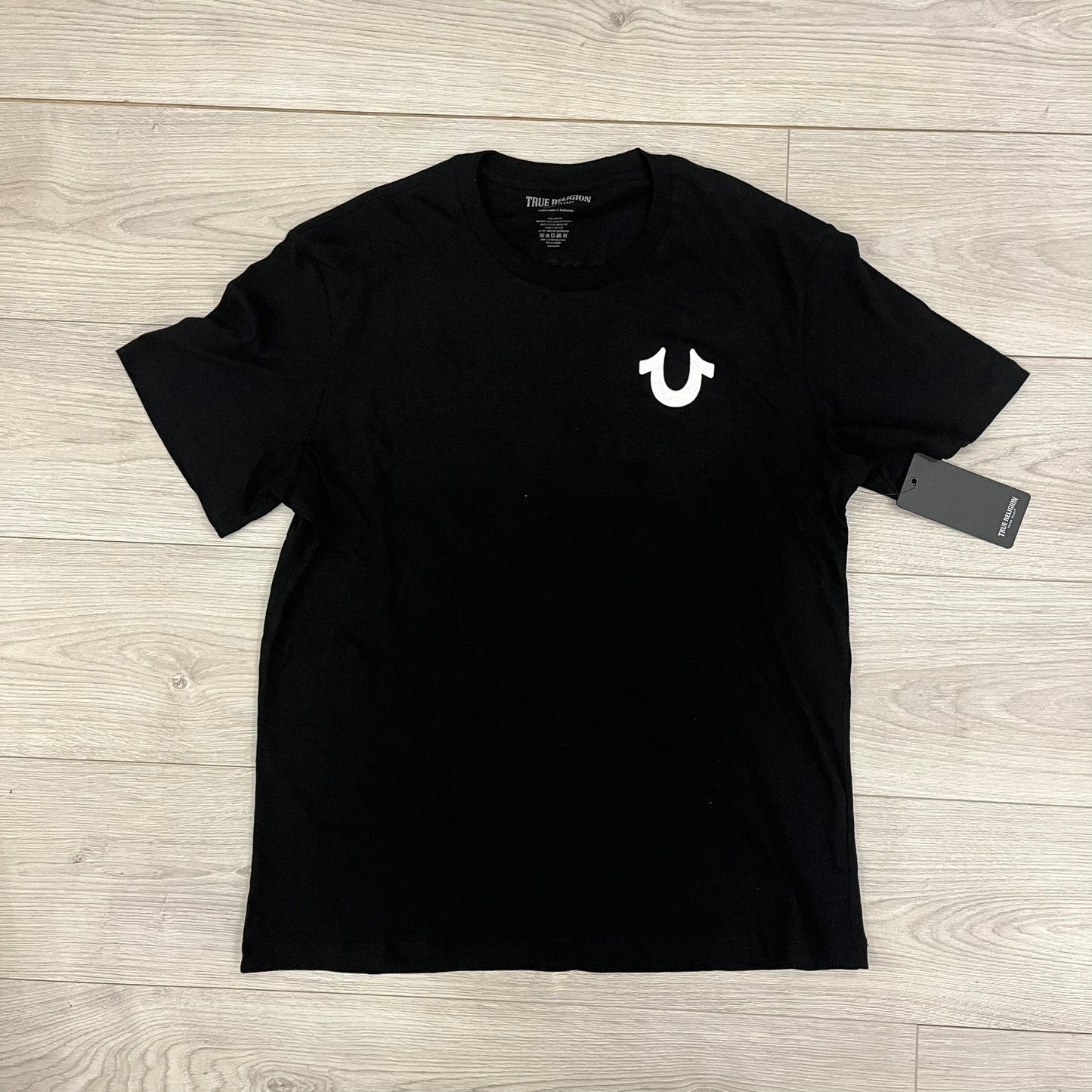 true religion black buddha tee