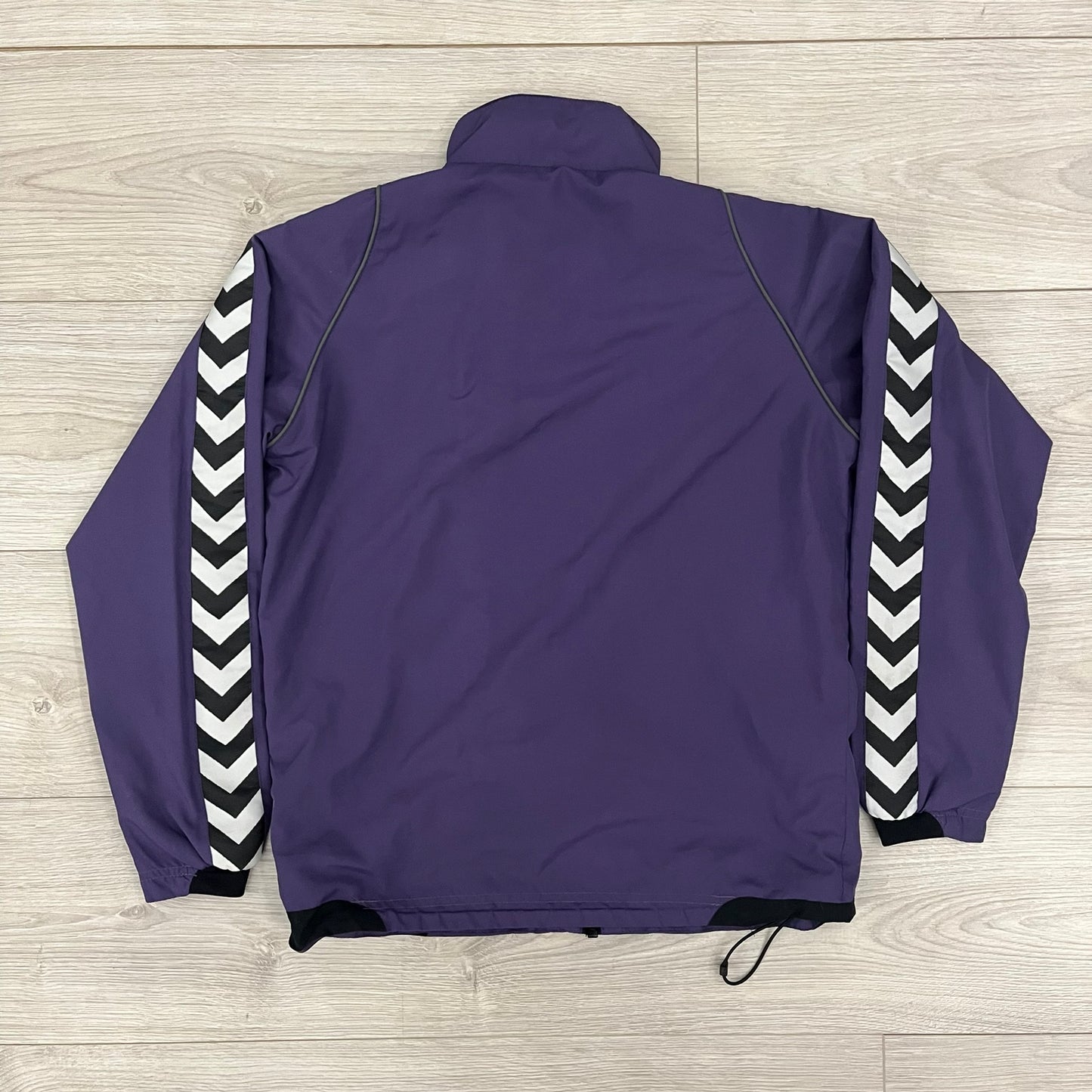 hummel purple windbreaker