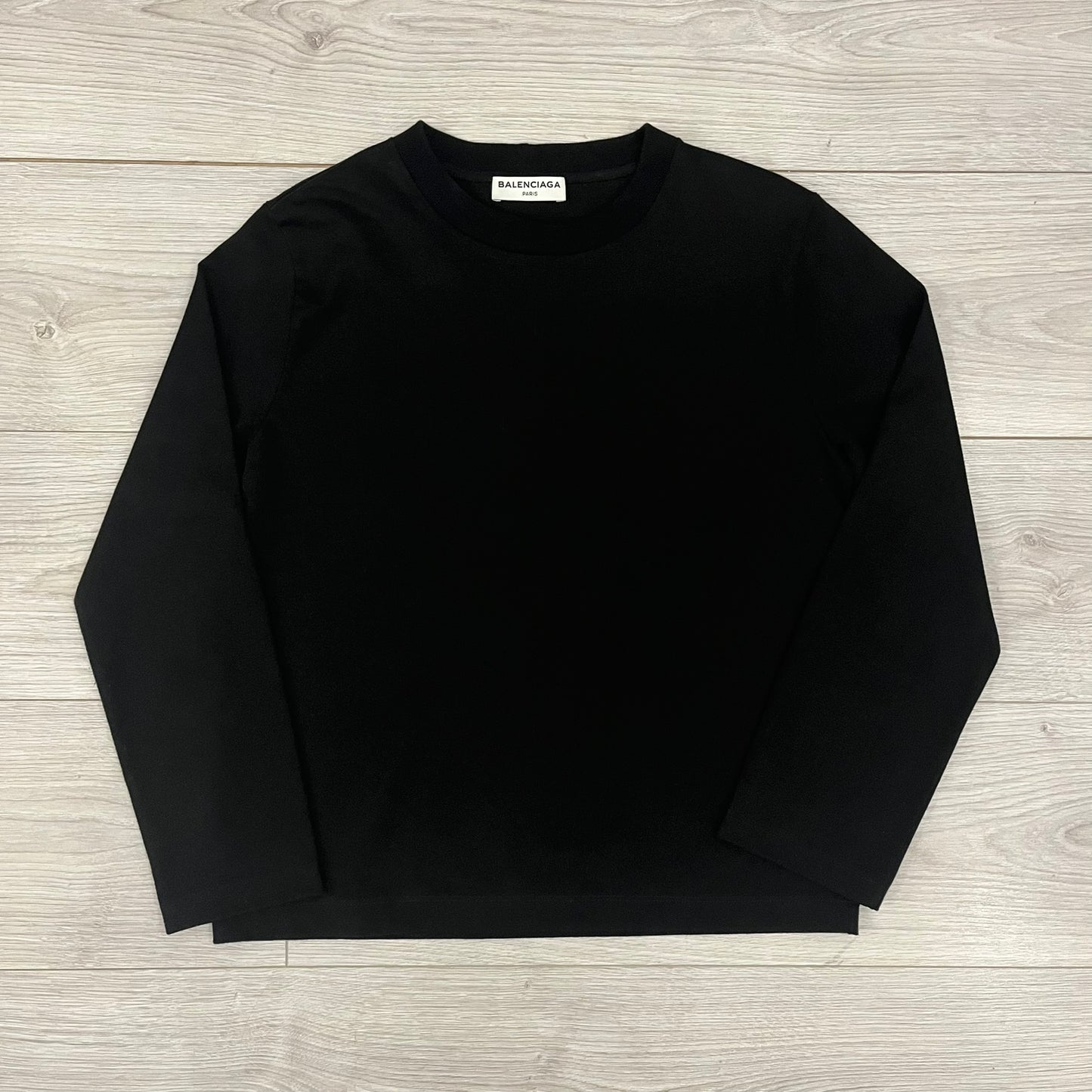 balenciaga blank longsleeve