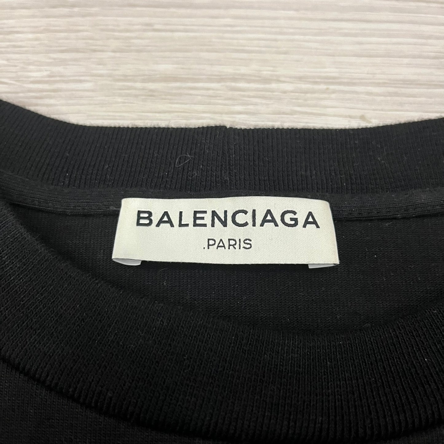balenciaga blank longsleeve
