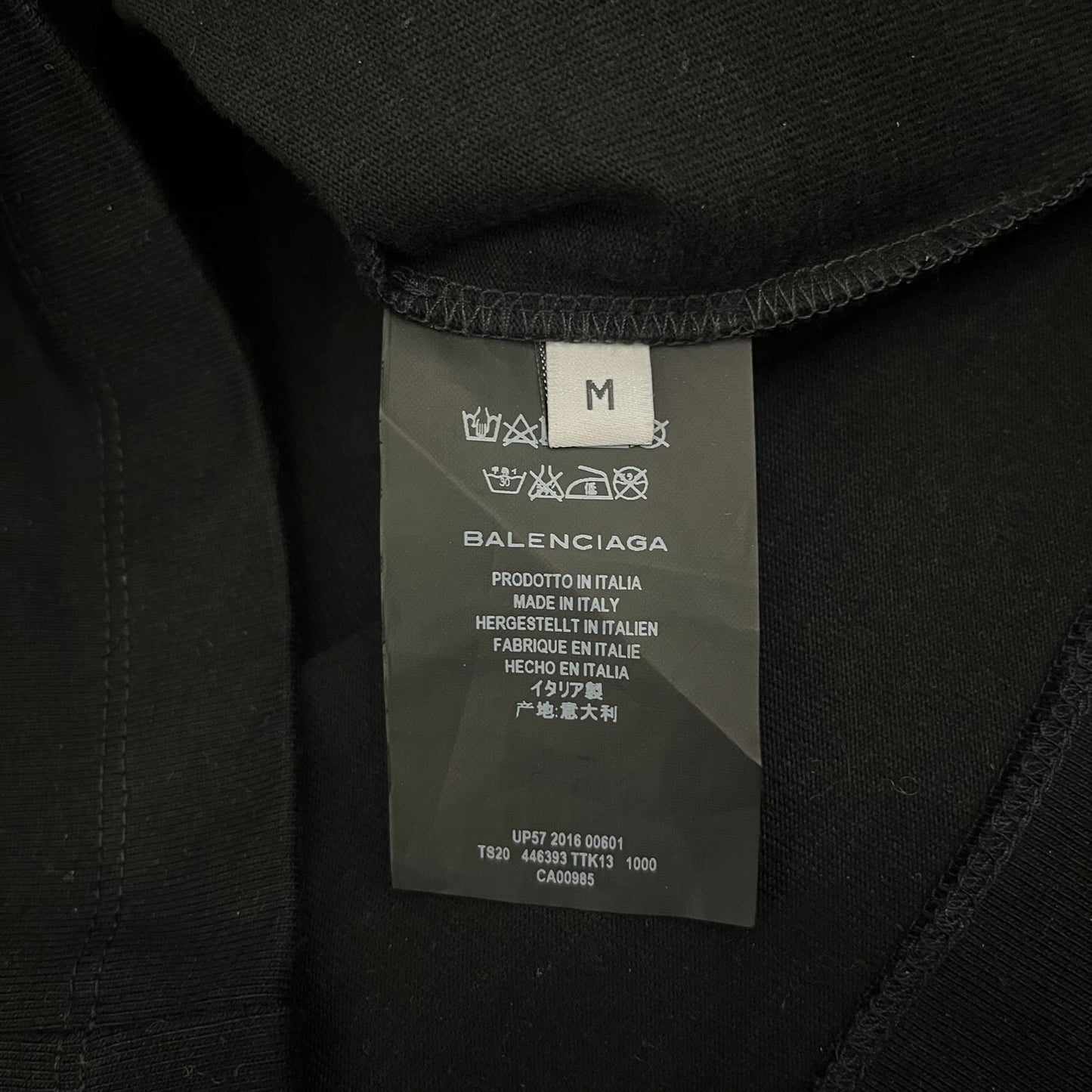 balenciaga blank longsleeve