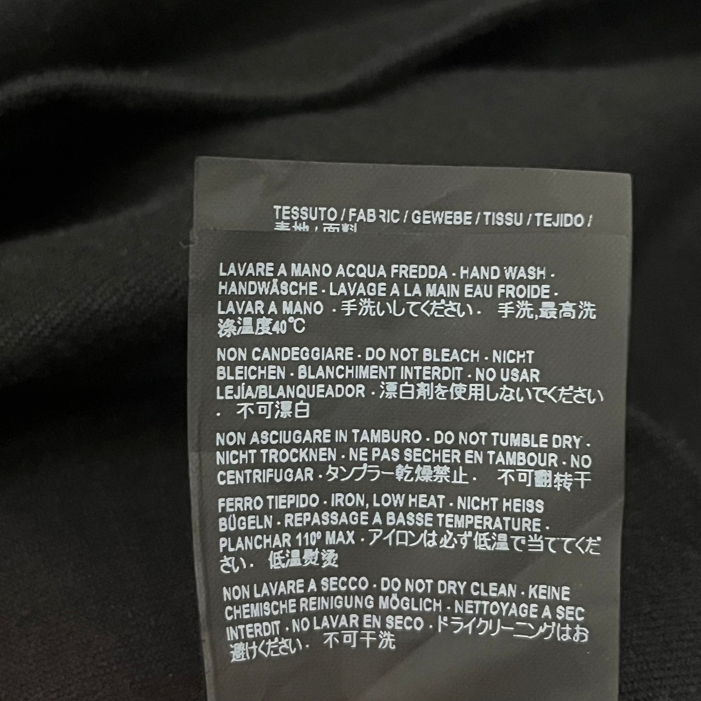 balenciaga blank longsleeve