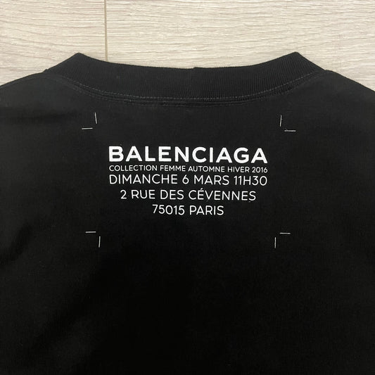 balenciaga blank longsleeve