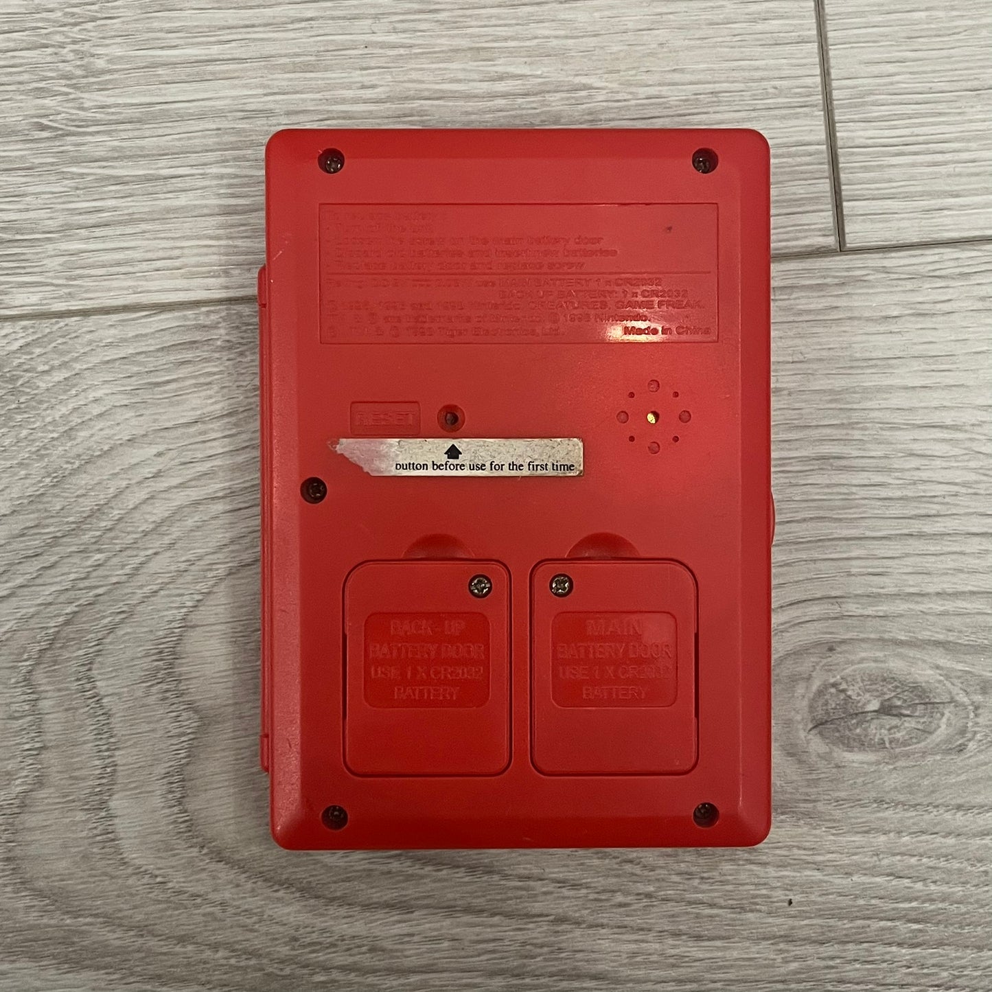 pokemon pokedex 1998 tiger electronics