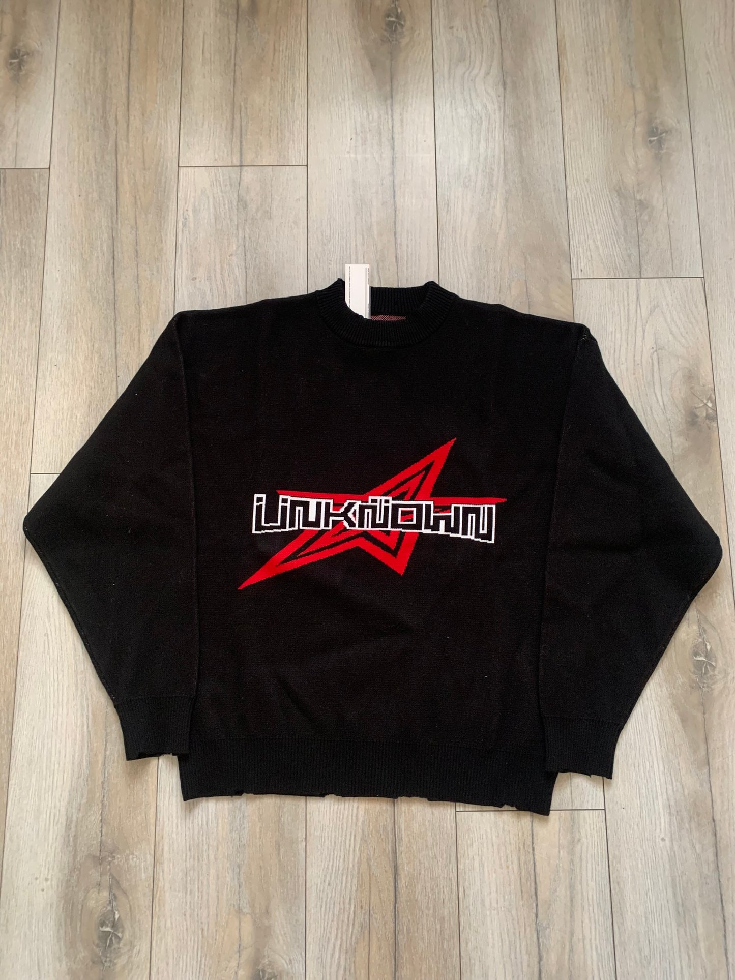 unknown london distressed cairo knit