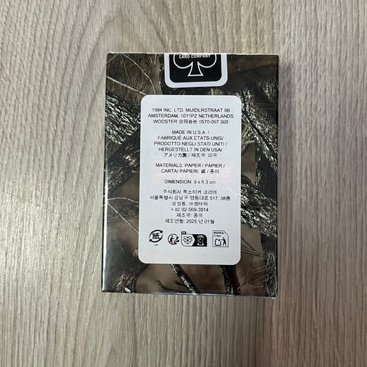 supreme camo playing cards