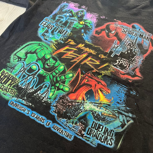 spider-man meaning of fear universal tee